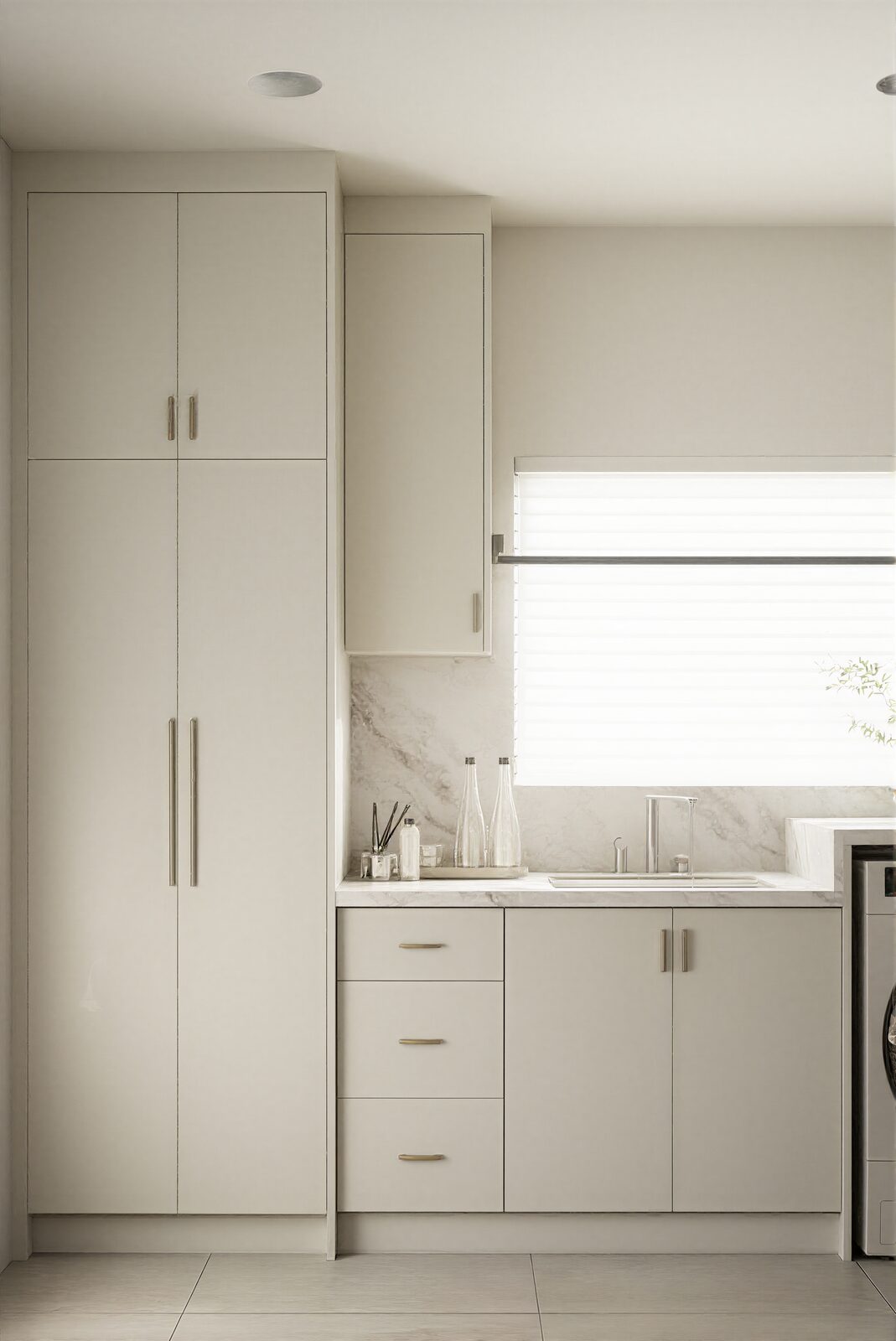 Living space with warm afternoon light and curated details