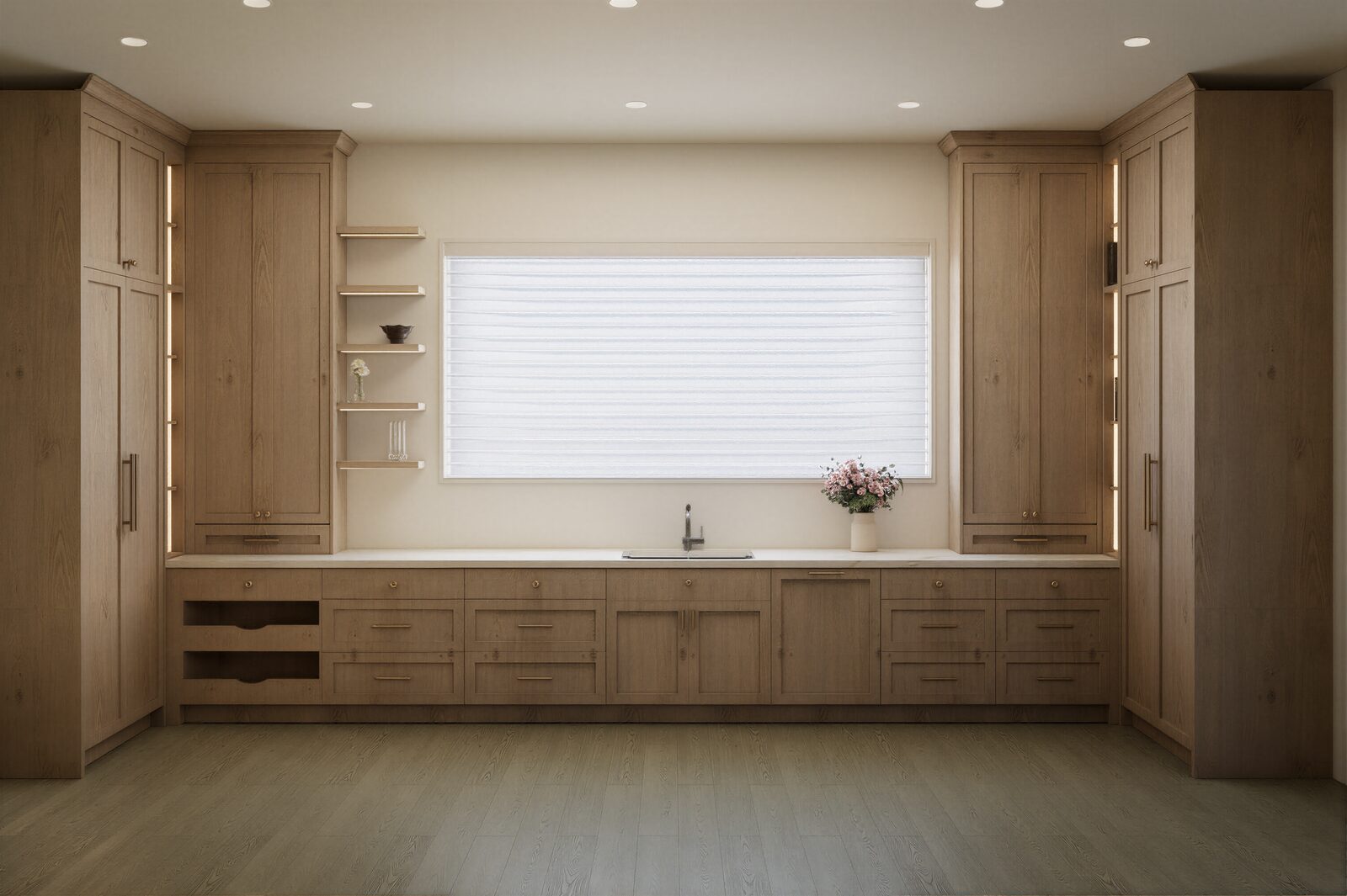 Master suite with panoramic views