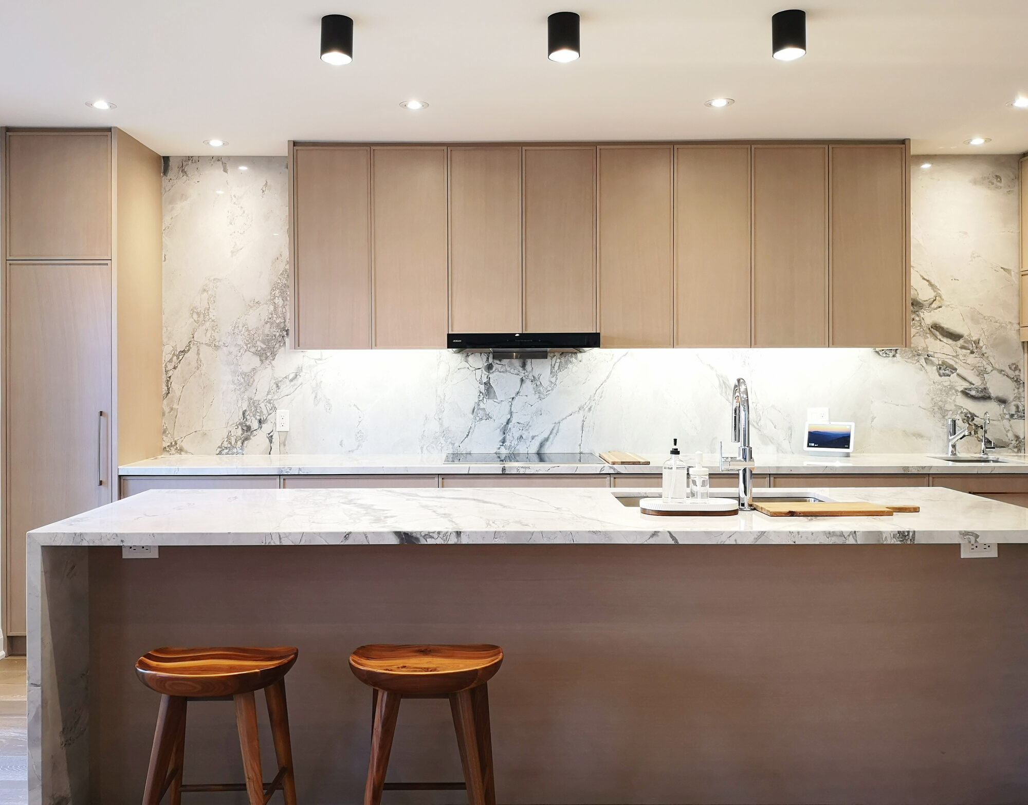 Living space with refined details