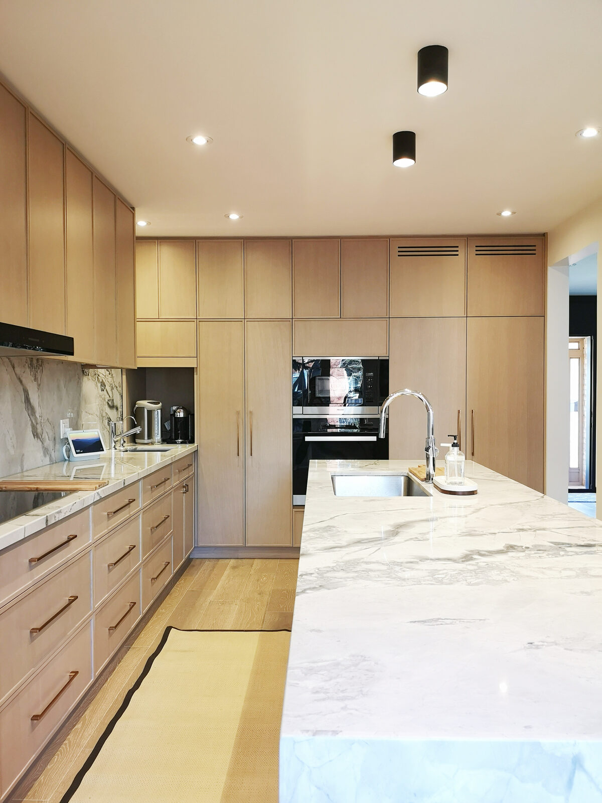 Interior detail with curated furnishings